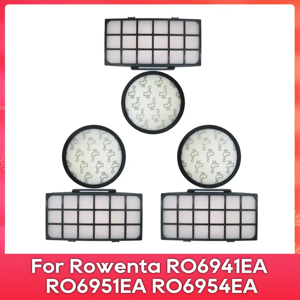 Fit for ( Rowenta X-Trem Power RO6941EA, RO6951EA, RO6954EA, RO6963EA, RO6971EA, RO6984EA, RO6993EA, RO6921EA ) Hepa Filter Part