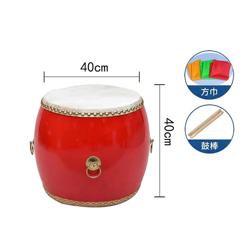 

Hot Selling Popular Toys Percussion Drum Chinese Red Lion Drum