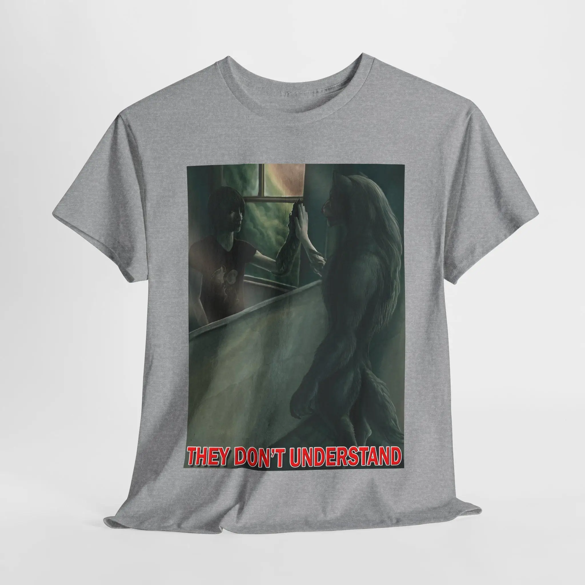 They Don't Understand Funny Alpha Wolf Meme T-Shirt Men's and Women's Short Sleeve Cotton Tees Y2k Shirt Summer Men Clothing