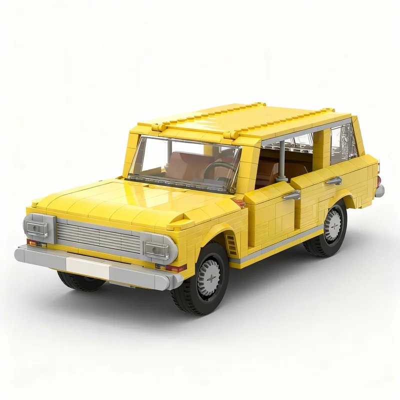 

828pcs MOC Moskvich 427 Icons Model Building Blocks Construction Toy Christmas Gifts DIY Creative Idea Education Assemble Brick