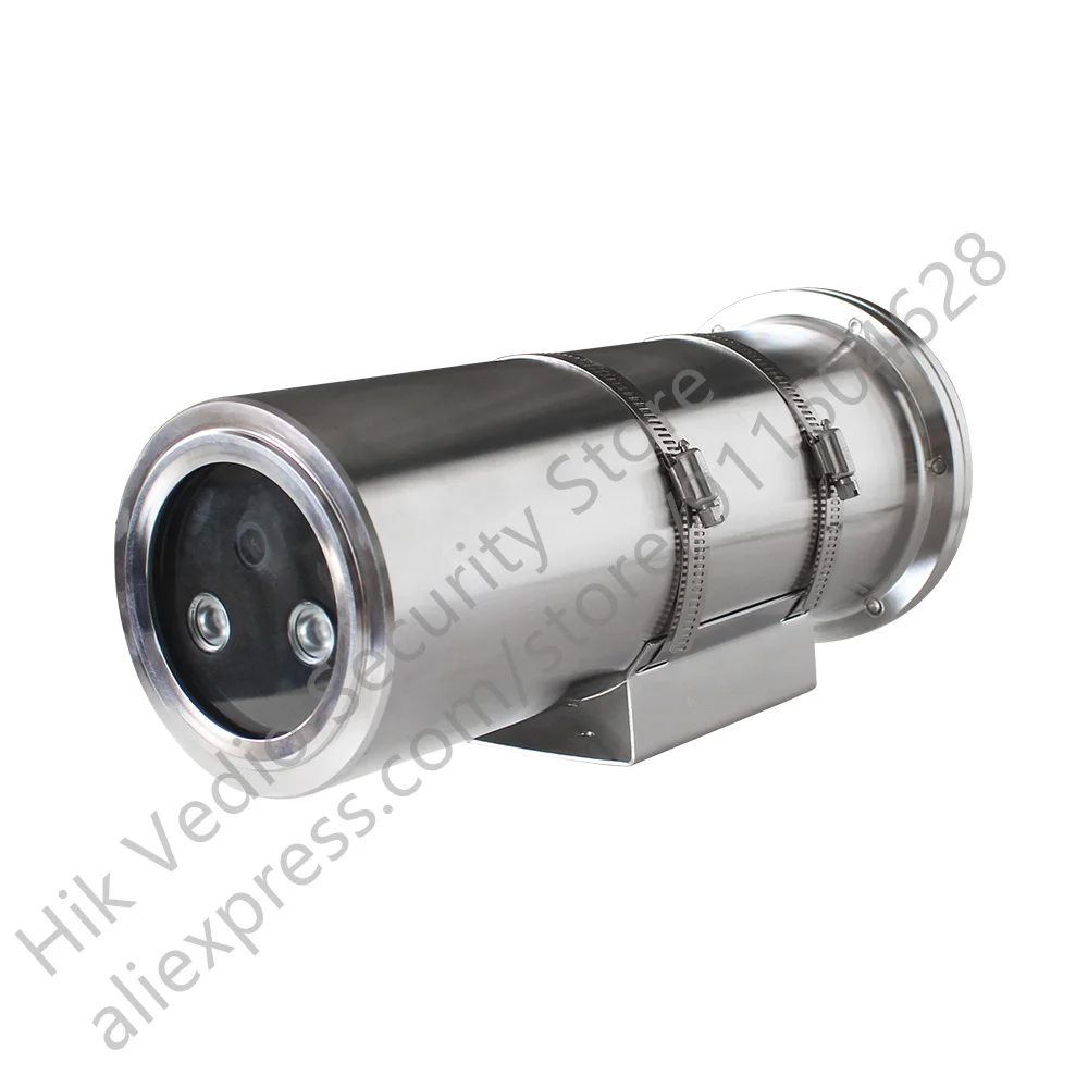 Explosion-Proof Camera 2MP/4MP built-in hikvision camera 304 Stainless Steel Support PoE Hik-Connect app IR  50m