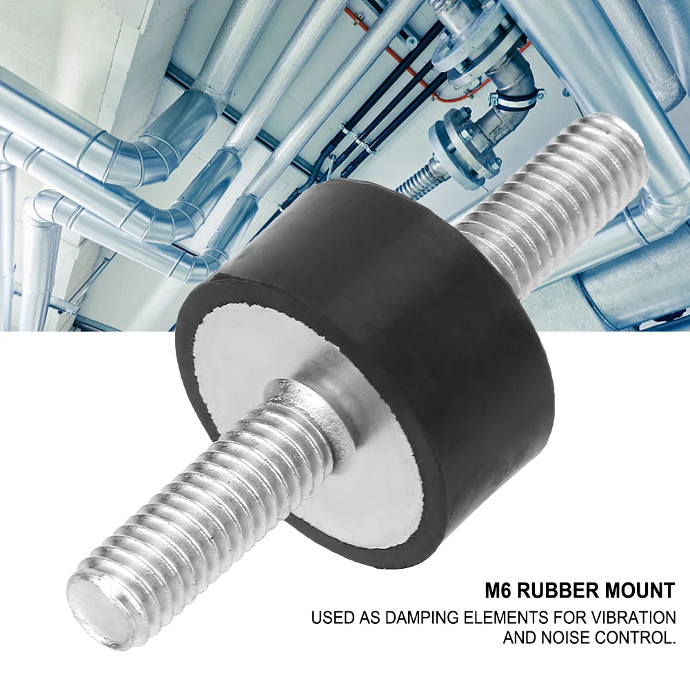 

Антивибрационные резиновые опоры M6 (папуги) для автомобилей и лодок, мужские, бесшумные