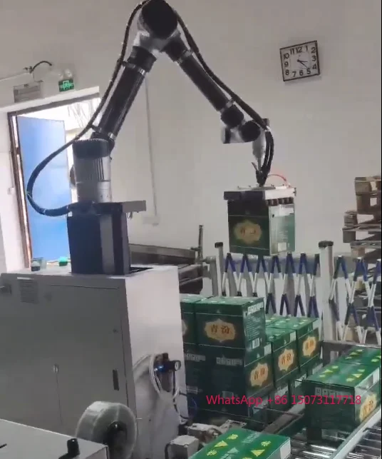 Fully Automatic Robotic Palletizing System Loading and Unloading Palletizing Robot for Container