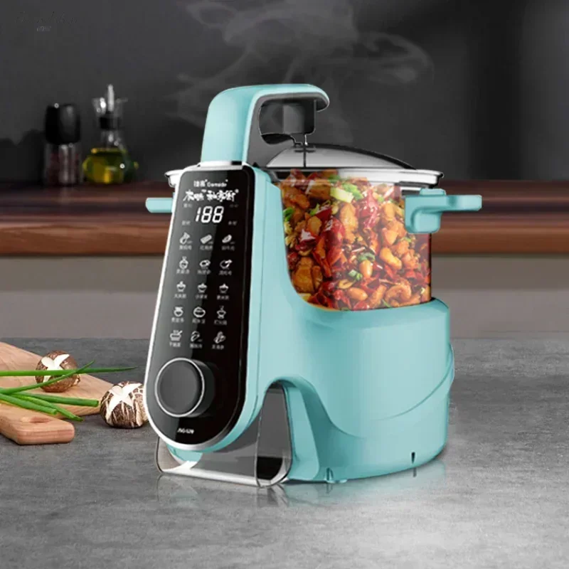 Stir-fry robot. Intelligent. Household. Automatic. Multifunction. Reservation. Kitchen. New. Lazy. Stir-fry cooking pan.