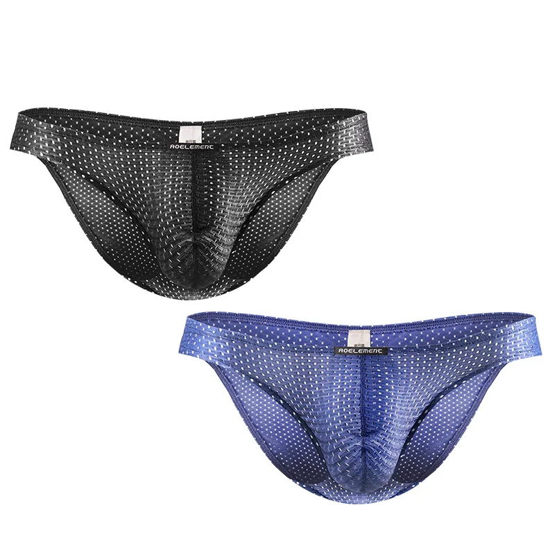 

3 шт., нижнее белье из ледяной сетки, мужские маленькие треугольные шорты, сетчатые сексуальные молодежные трусы, дышащие модные тонкие шорты для мужчин