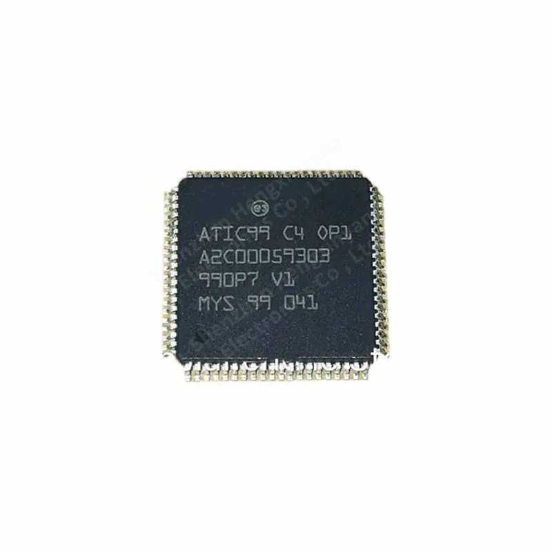 1PCS ~ 10 PÇS/LOTE ATIC99 C4 OP1 QFP80 ATIC99 C4 0P1