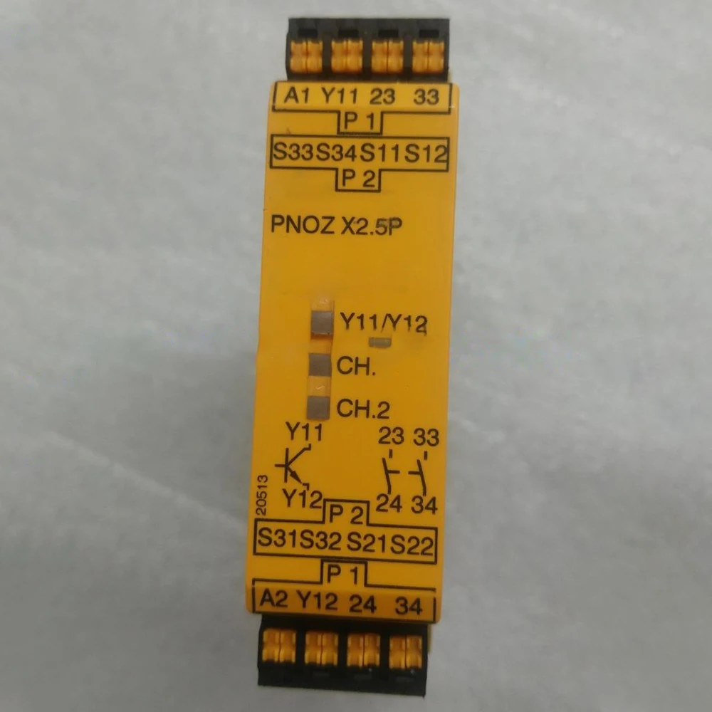 Pilz PNOZ X2.5P C 787308 24V 안전 릴레이 모듈의 새로운 기능(박스 내구성 포함)