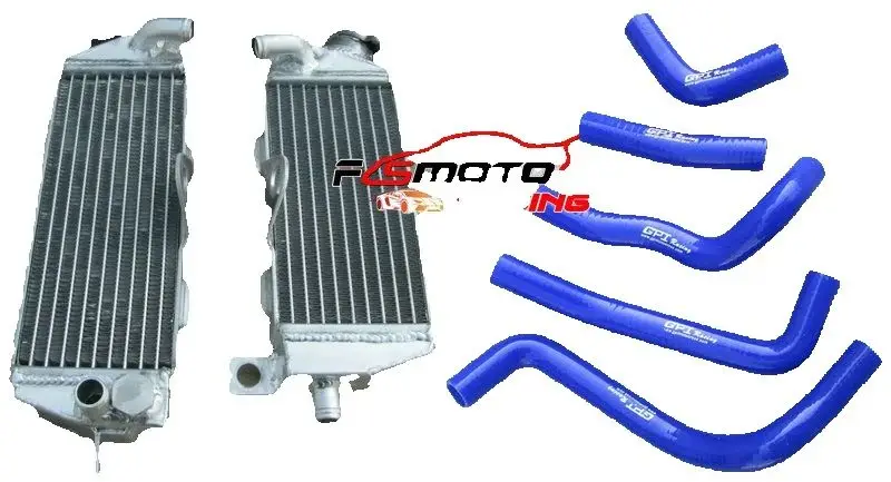 

Aluminum Radiator + Silicone Hose For Kawasaki KDX200/KDX220 1997 1998 1999 2000 2001 2002 2003 2004 2005 2006