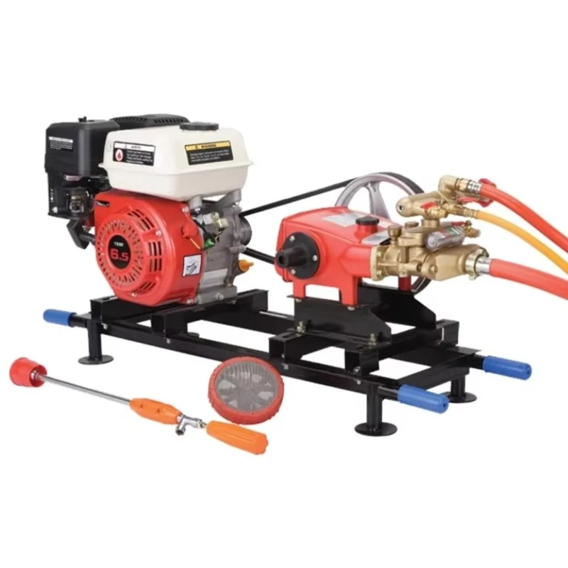 

Agricultural-powered sprayer with high-pressure 168F gasoline-powered stretcher for new conditions of use in the agricultural