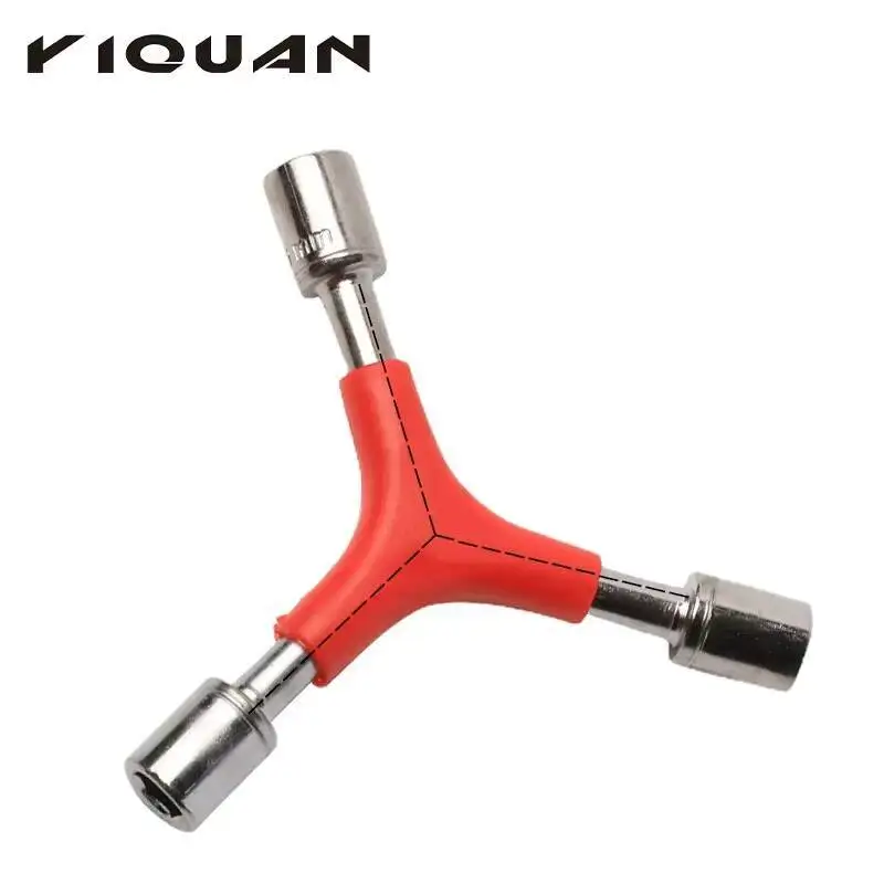 ESLNF Shape Bike Hex Socket Wrench Portable Lightweight Bike Triangle Wrench Less Effort High Hardness Triangle Allen Wrench