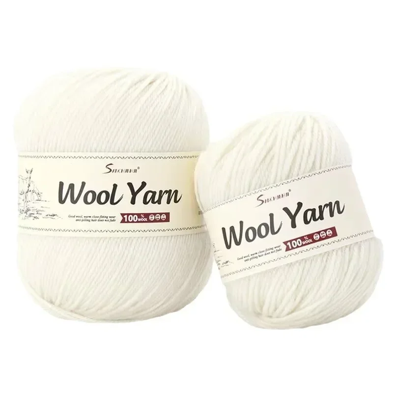 5pcs 50g 1 Ply 100% Wool Yarn Soft Knitting Yarn Cake Yarn Crochet Products To Make  DIY Doll Sweaters Clothes Handmade 울털실