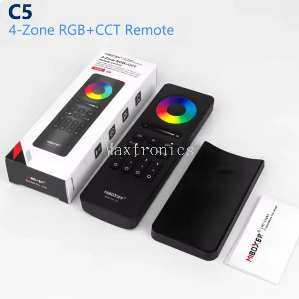 MiBoxer 2,4G Wireless RGBCCT LED Panel Remote FUT100 FUT092 FUT092B B3 T3 B4 T4 B0 B8 S2W+ C5 Y3 FUT088 FUT089 FUT089B FUT089S