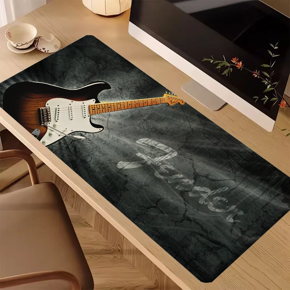 W-Fenders-t Stratocaster Sunbursts-y GAMING MOUS Computer Mouse Pad Gamer Desk Mat Table Pads Pc Accessories Mausepad Deskmat