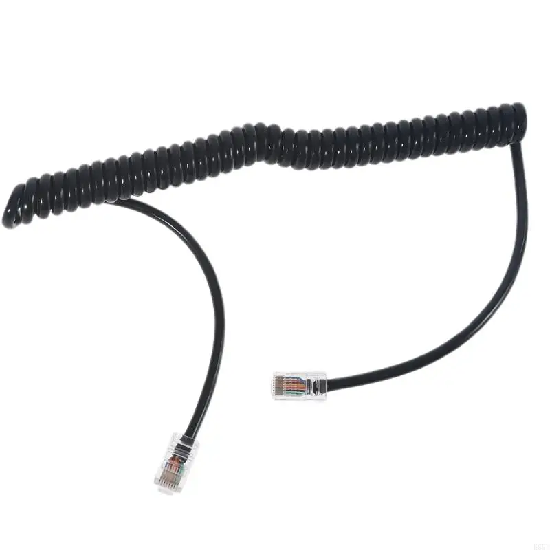 E65E RJ-45 8 pin a 8pin Cable cable micrófono para HM-151 OPC-1153 HM-98 CAR RADIOS MIC MIC