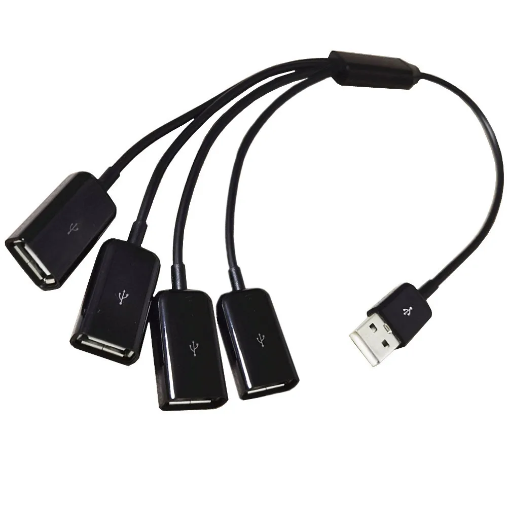 USB 2.1a Stecker auf 2/2,0 Dual USB eine Buchse y Splitter Hub Adapter 30cm Kabel