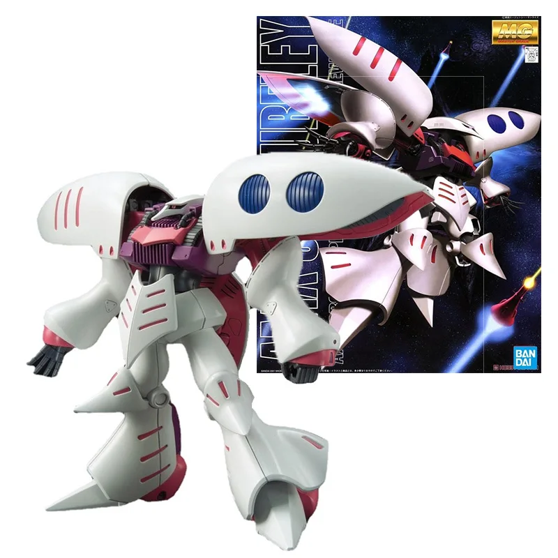 

Bandai Genuine Gundam Model Kit Anime Figure MG 1/100 AMX-004 Qubeley Collection Gunpla Anime Action Figure Toys for Children