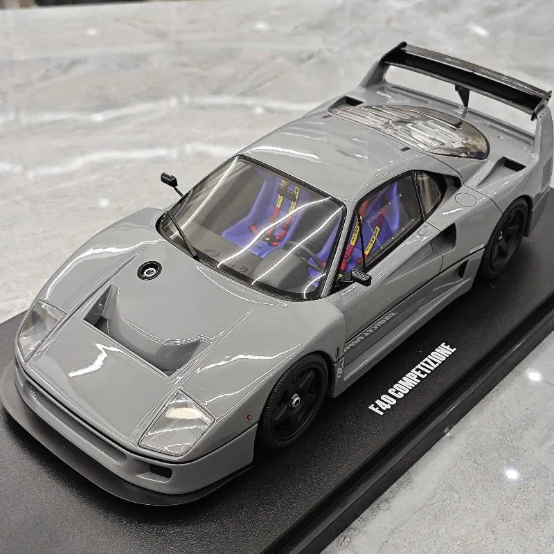 

В наличии: 1:18 F40 COMPETIZIONE литая имитационная модель автомобиля из смолы, праздничная подарочная игрушка для мальчиков, коллекционный декоративный предмет для взрослых.