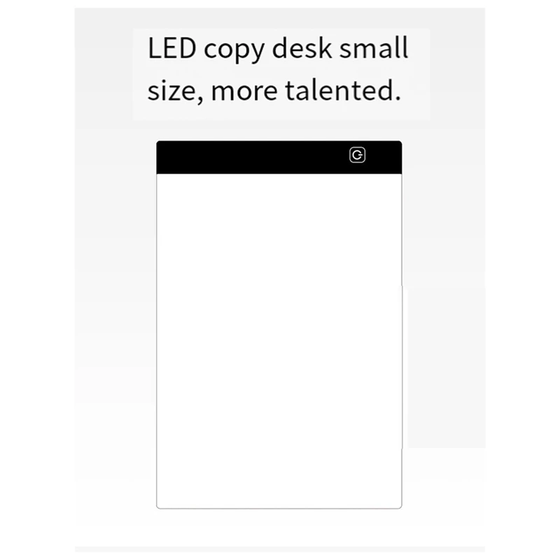 A4 Drawing Board Pad Stepless Dimming LED Luminous Board Anime Copying And Writing Platform Eye Protection Easier