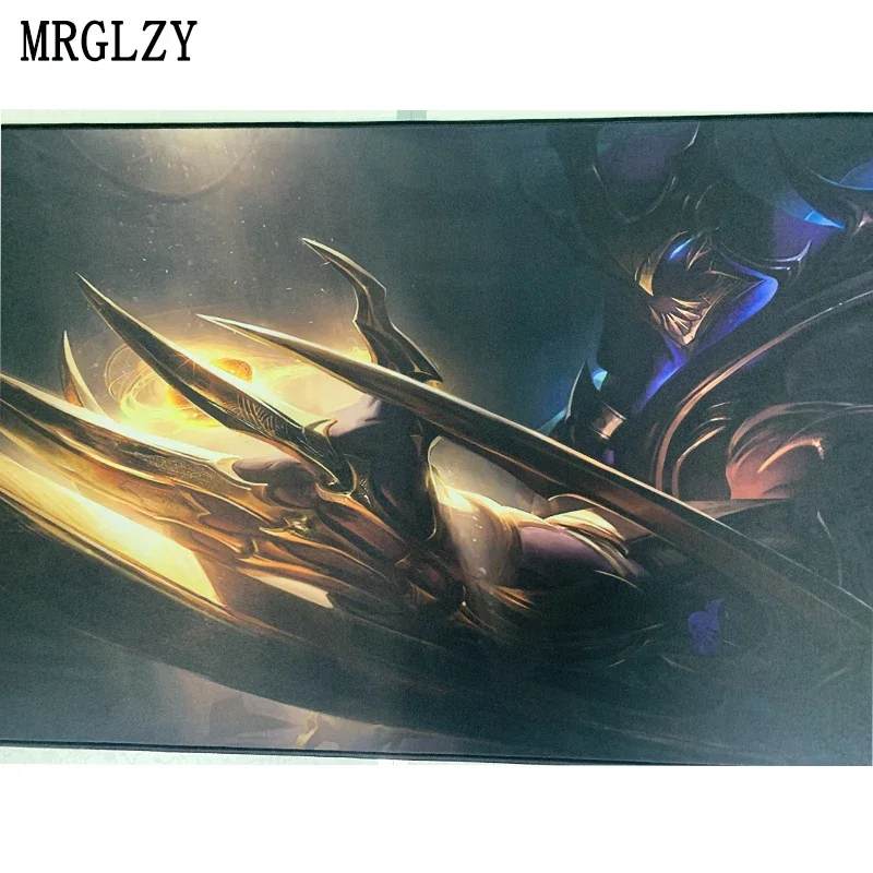 ZED League of Legends Large Mouse Pad Gaming Accessories Anime Mousepad Gamer Keyboard Desk Mat Computer Table Mat for Lol/csgo