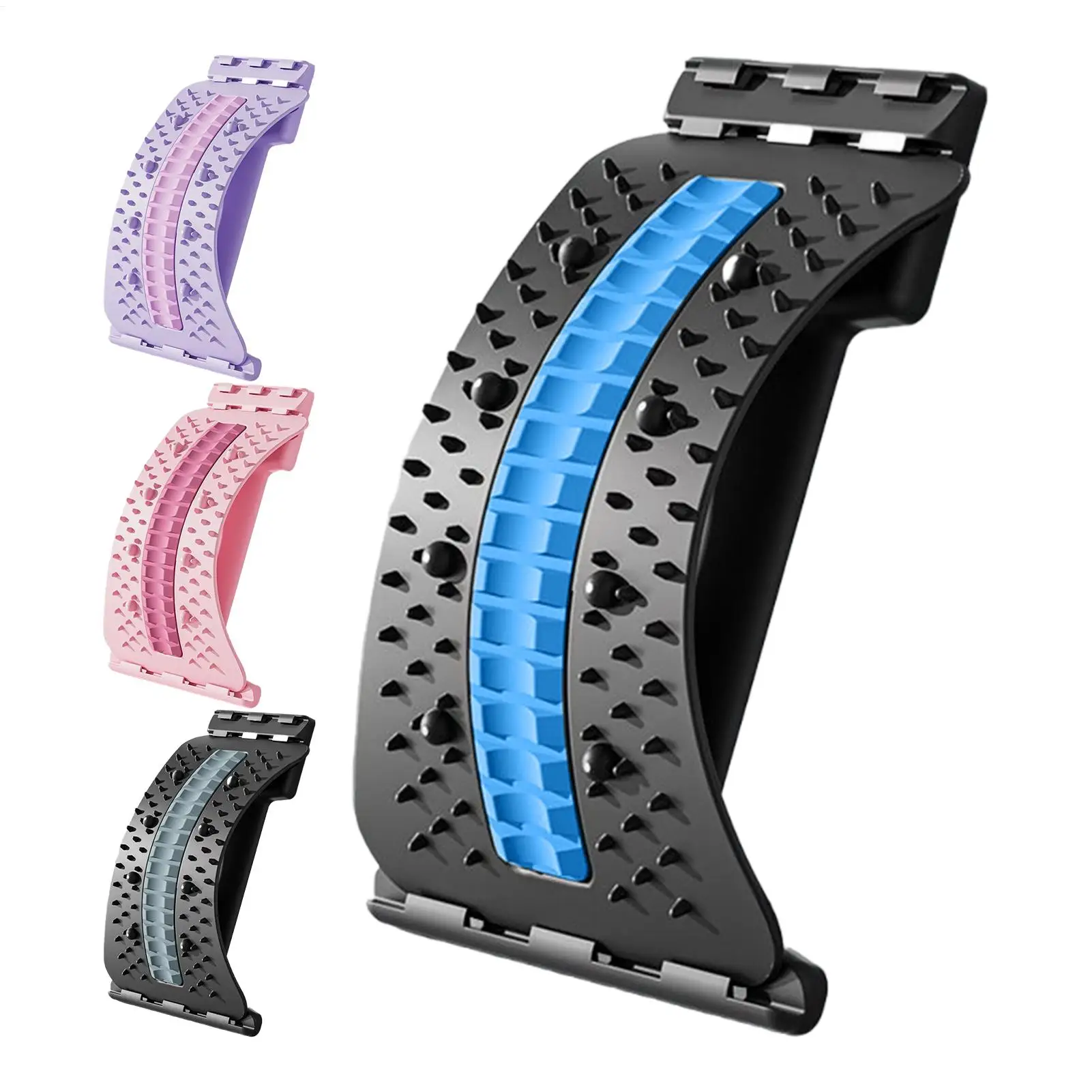 조절 가능한 요추 지지대 자석이 있는 등 스트레칭 기구 근육 운동 자세 교정 통증 완화