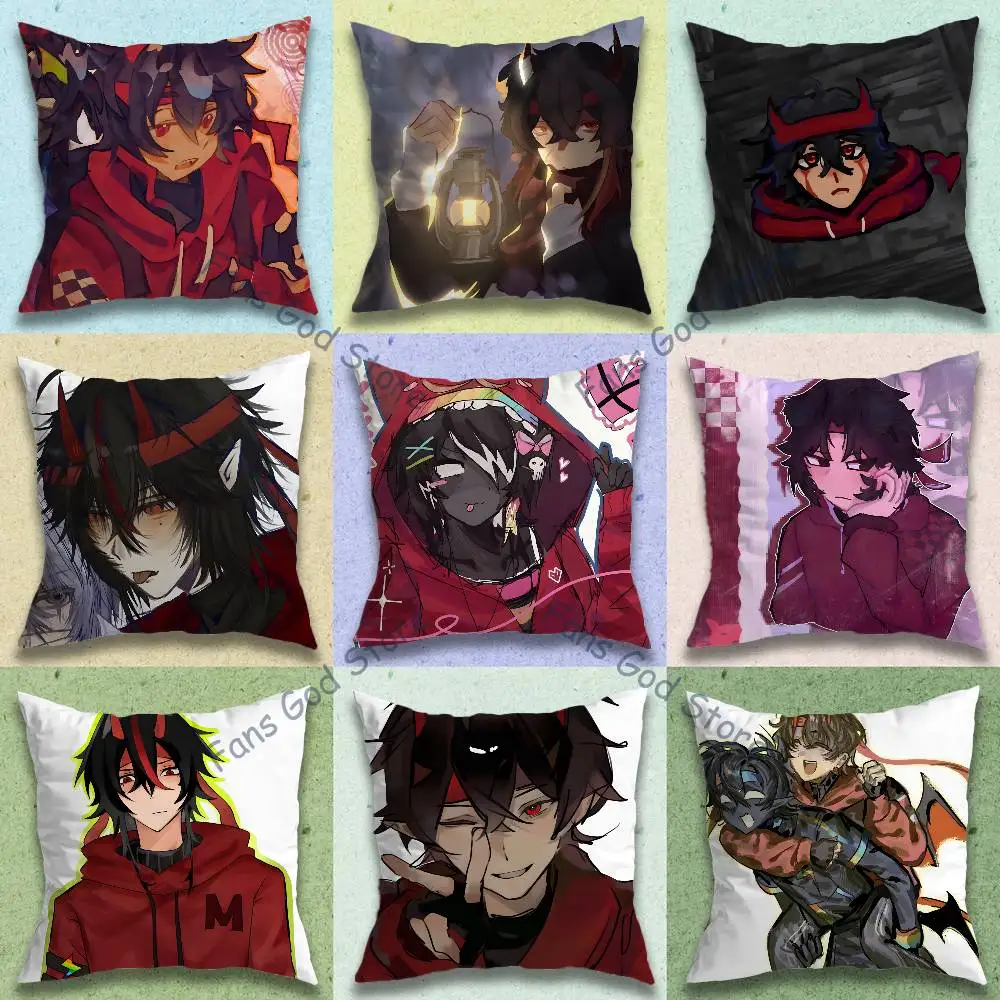 Game M-Mapicc Anime Celebrity Merchandise All-Match Printed Pillow Case Sofa Car Office Room Decoration Protector