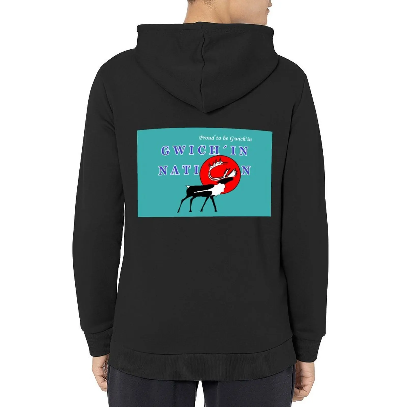 

Flag of the Gwich'in Nation Canada Hoodie men's clothing japanese style men clothes mens designer clothes men's oversize hoodie