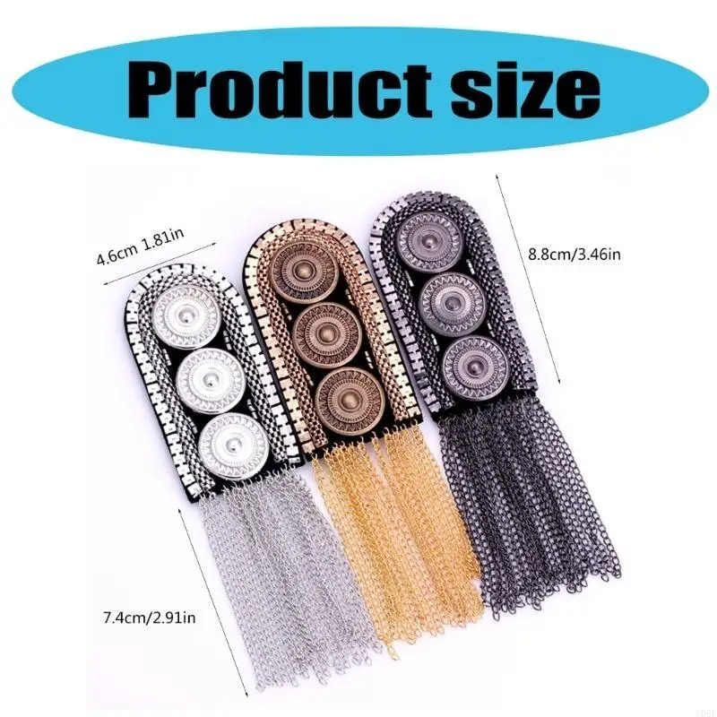 Панк бахронный брошь плеч