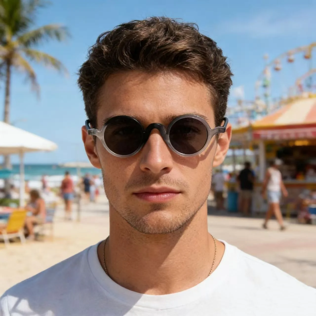 

Sunglasses Women Men Classic Round Goggles Reader Sun Shades Reading Glasses for Man