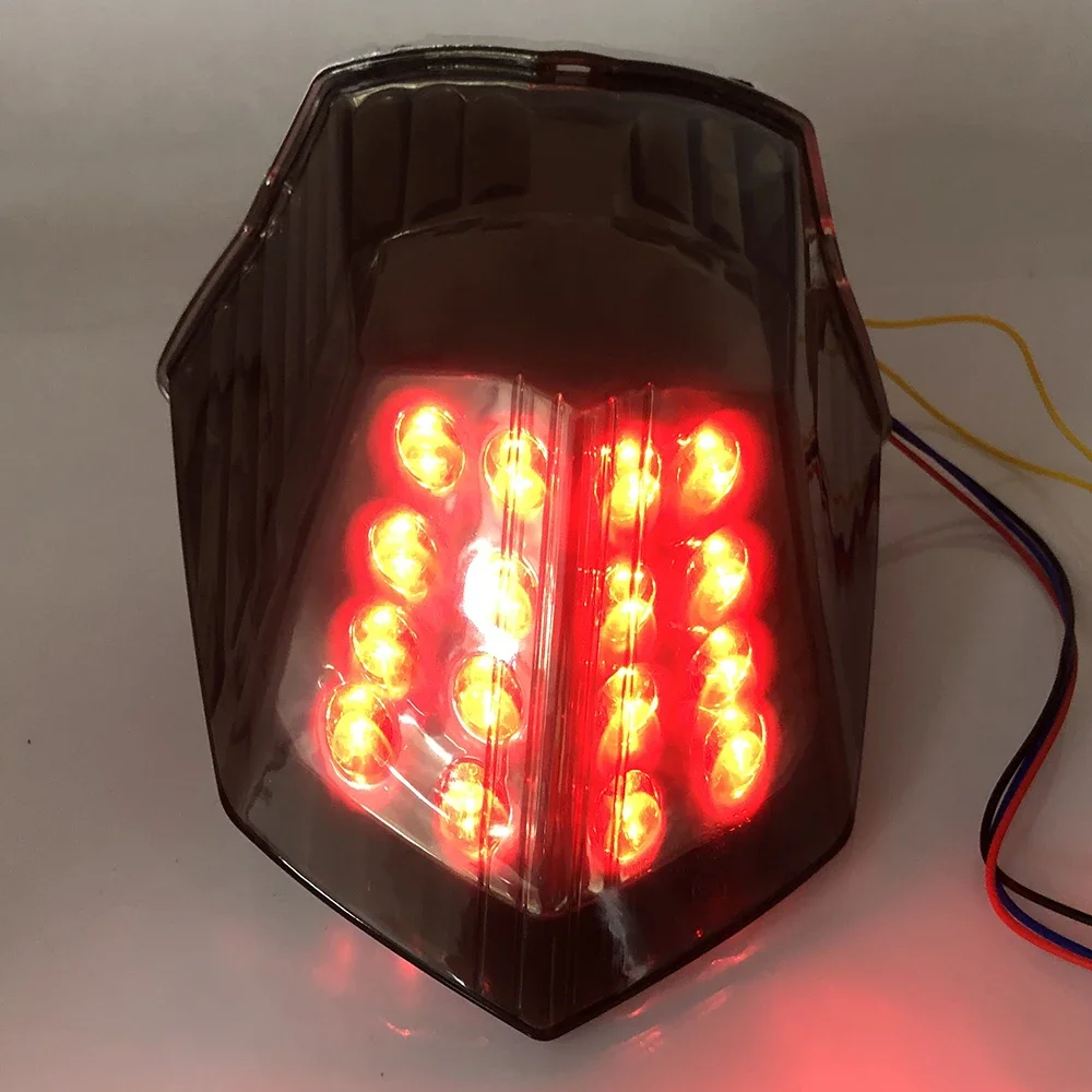 

Мотоцикл для YAMAHA FZ6R FZ6 XJ6 XJ-6 F N S Diversion 2009-2017 светодиодный задний фонарь стоп-сигнал задний предупредительный фонарь указатель поворота