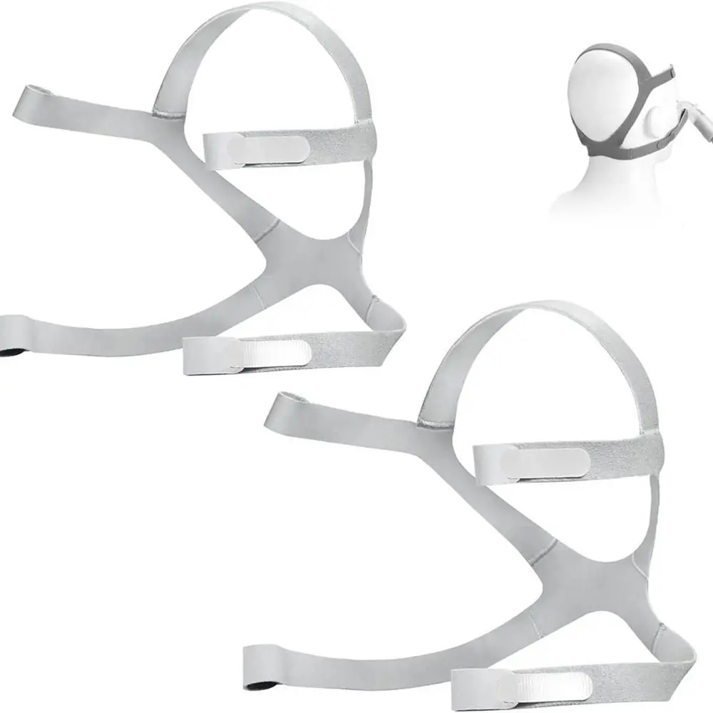 Replacement Parts Full Face CPAP Headgear Strap Universal Adjustable Nasal Pillow Strap Durable Elastic CPAP Mask for Resmed - view 3