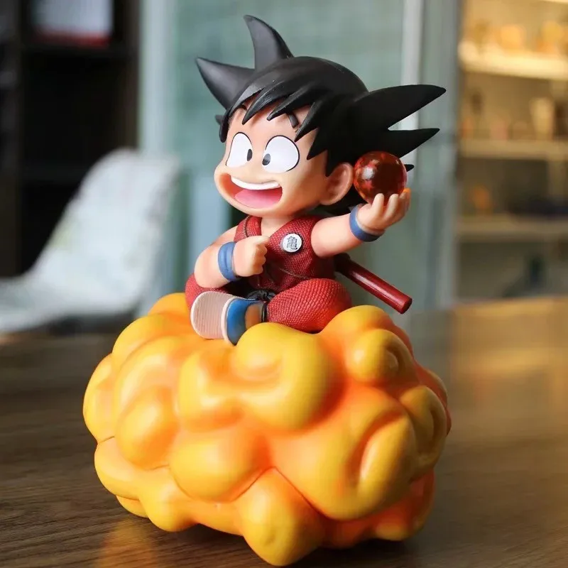 Dragon Ball Anime Figur Sun Goku Action Figur Junge Flug Gleichen Stil Sehne Douyun PVC Statue Sammlung Modell Kind Puppe