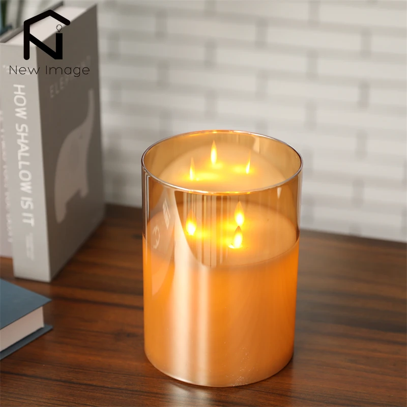 Flameless Flickering LED Tealights 4