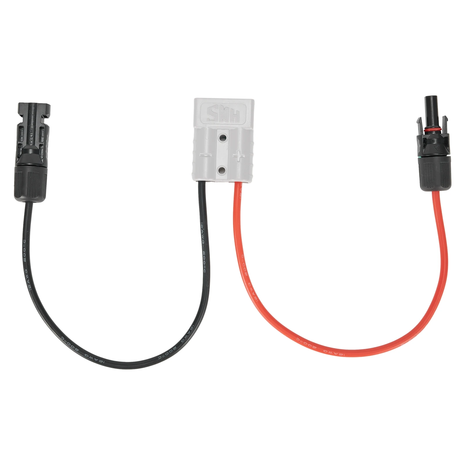 50 AMP For Anderson-Plug Connector To Solar Panel Cable Y Adaptor Connector 30cm 12AWG Male And Female Connectors