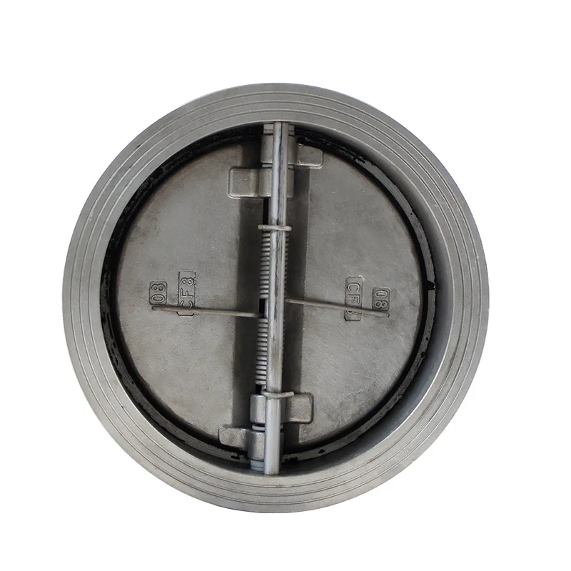 

Stainless steel butterfly clip check valve CF8/CF8M high temperature one-way clip type