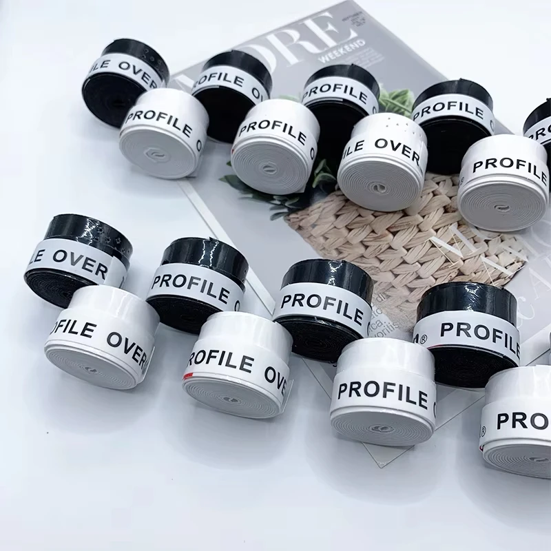 12 قطعة الأصلي ث تنس Overgrips المضادة للانزلاق امتصاص العرق الرياضة مضرب تنس الريشة القبضات العصابة الصيد قضبان قبضة