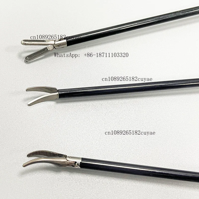 Factory Direct Wholesale Maryland Dissector Forceps Monopolar Surgical Electrode Coagulation Forceps Endo Clinch Grasper