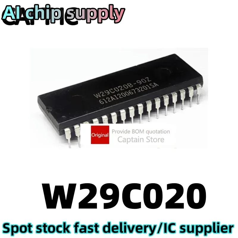 5PCS  W29C020B DIP32 W29C020C-90B W29C020C-90Z