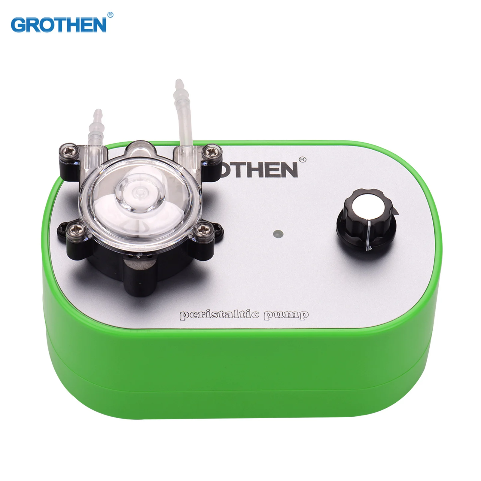 GROTHEN G728-1 Peristaltic Liquid Dosing Pumps with Single Pump Head Stepless Speed Flow Control Small Hydraulic Equipment