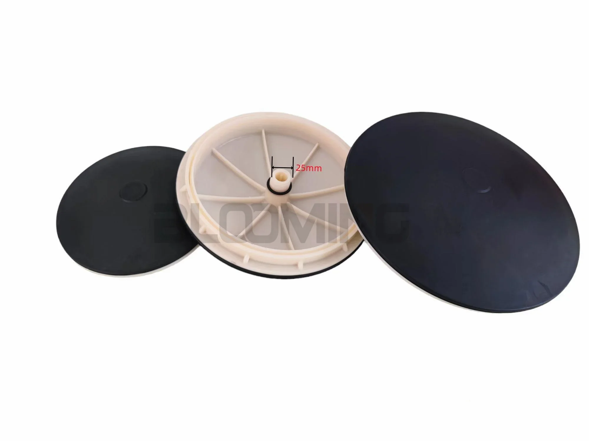 Free Shipping 8-12inch Aquaculture Aeration Aerator Water Treatment Fine Bubble Air Disk Diffuser