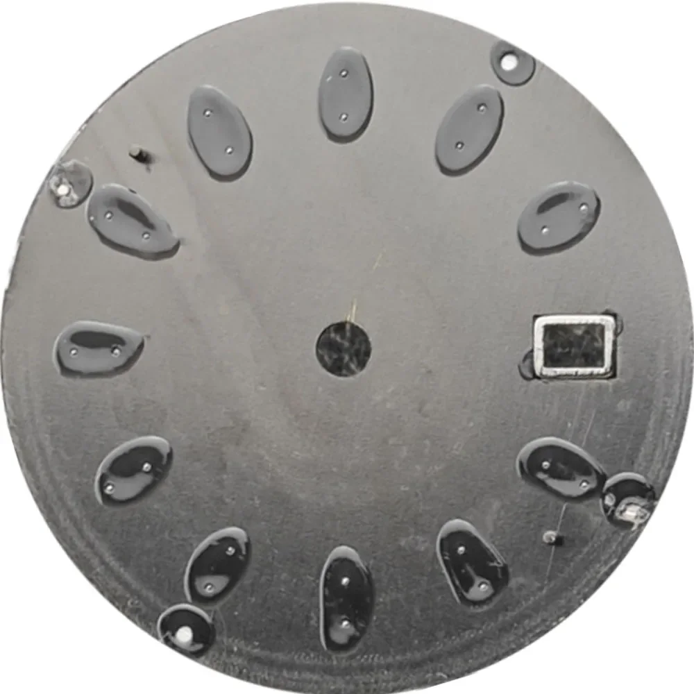 GMT Spring Drive Hi-Beat 36000 Sunburst Watch Dial Suitable for NH34 Automatic Movement Blue Lume BWG9 Mod Parts nh35 case