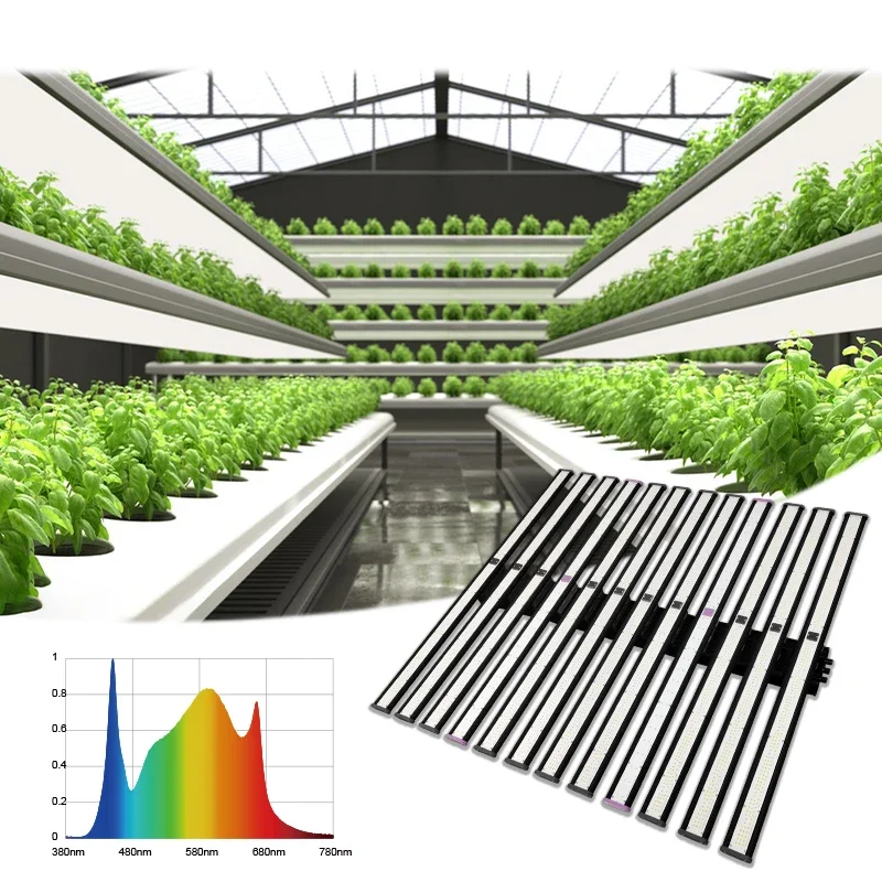 

Высокопроизводительный 2,8 Амол/полный спектр, 1000 Вт, 1100 Вт, дальний красный, 660 нм, светодиодный контроллер освещения для роста растений
