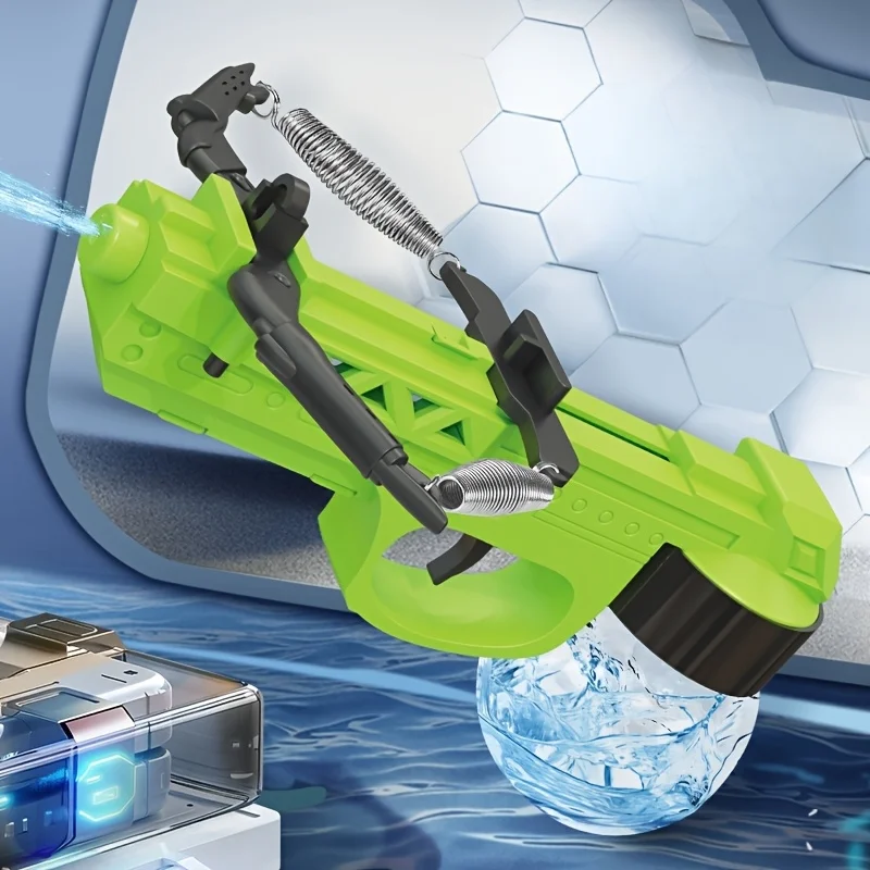 Pistola de água arco e flecha brinquedo sprays água com alta pressão e poderosos homens e mulheres tiro de longa distância pull-out grande capacidade internet celebridade pistola de água