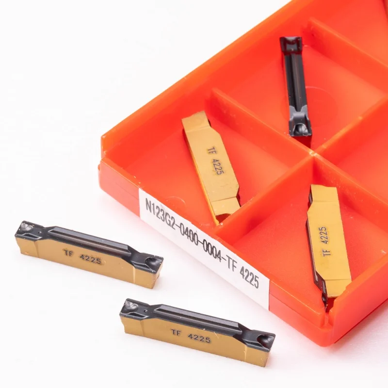 

N123G2 2MM 3MM 4MM CR1125 TF4225 Grooving Turning Tool Carbide Insert Steel processing CNC Lathe tool grooving Insert Cutter