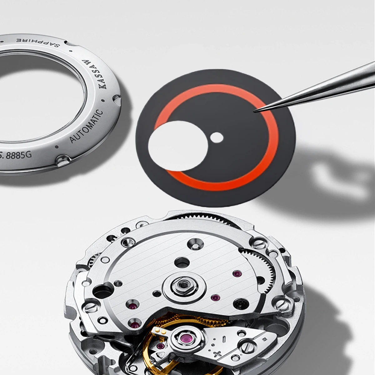 Dial 28.5mm NH38 Watch Dial Fit For NH70 NH72 NH71 Movement 28.5mm NO Luminous Watch Surface Parts