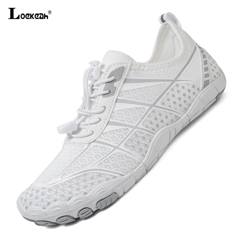 

Quick Dry Sea Pool Aqua Shoes Unisex Lightweight Breathable Wading Sneakers Anti-slip Soft Sole Water Shoes for Diving Surfing