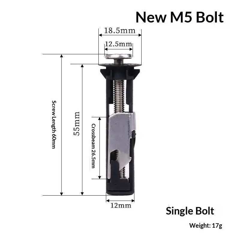 Toilet Seat Fastener Bolt Stainless Steel Tank Toilet Screw Hinge Bathroom Retractable Top Mount Nut Bolts Toilet Cover Bolt Ki