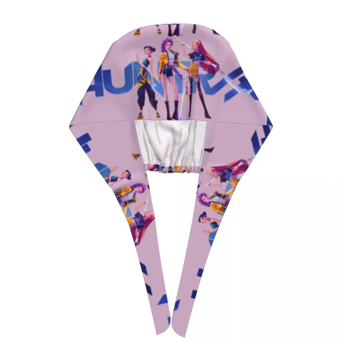 スクラブキャップ KPop デーモンハンター 看護帽子 女性と男性用 Huntrix カジュアル医療キャップ 調節可能なホルダー ロングヘア用 ワーキングキャップ