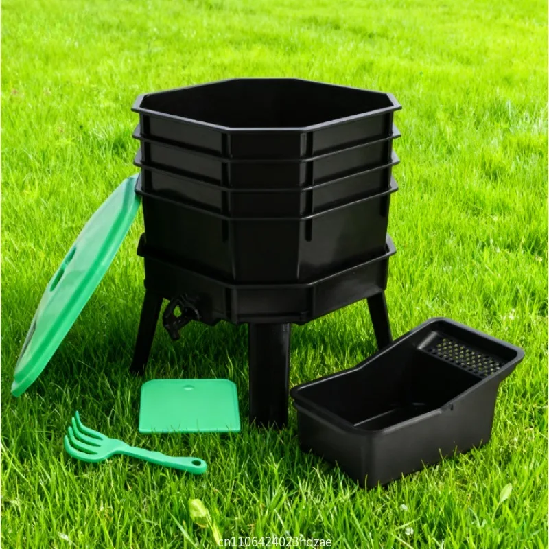 apply to Multi-Functional Worm Compost Bin - Sectional Kitchen Waste Fermentation Tray