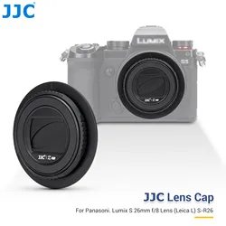 JJC Lens Cap Protector for Panasonic Lumix S 26mm f/8 Lens (Leica L) S-R26 ,No Vignetting Occurs