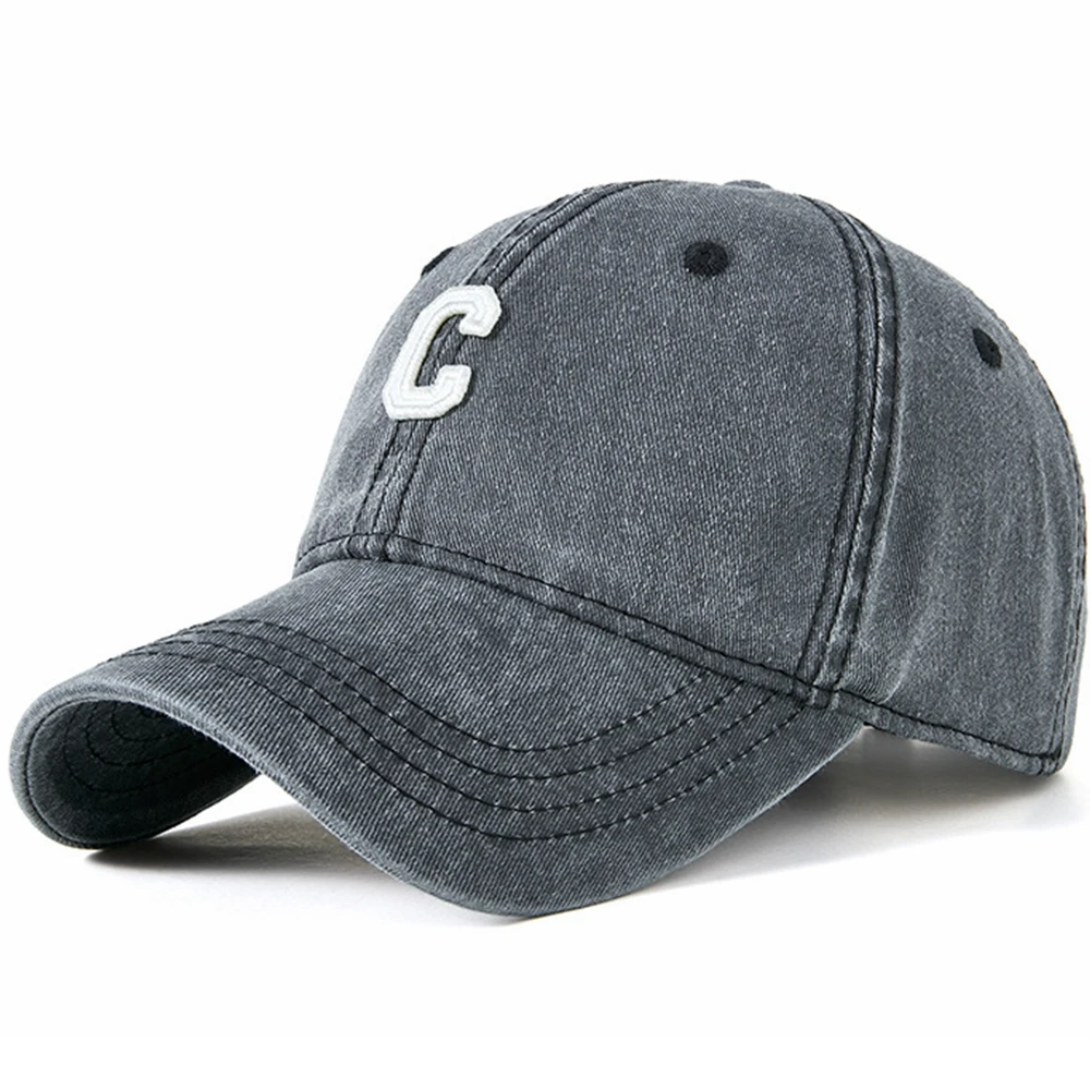 Chapéu de Beisebol Grande e Profundo em Denim: A Escolha Ideal para Estilo e Conforto no Dia a Dia